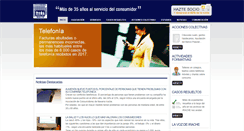 Desktop Screenshot of consumidoresirache.com